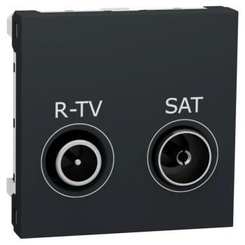  Prise R-TV + SAT ind 2m Anth 
