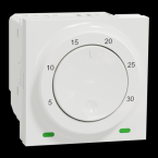  Thermostat chauf/clim 8A Blanc 