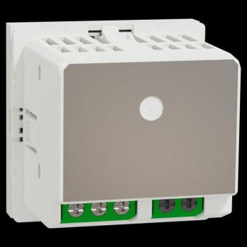  Thermostat chauf/clim 8A Blanc 