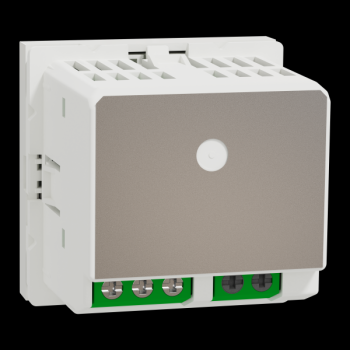  Thermostat chauf/clim 8A Blanc 