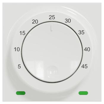 Thermostat plancher 10A Blanc 