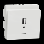  Cde  carte elect 10A 2m Blanc 