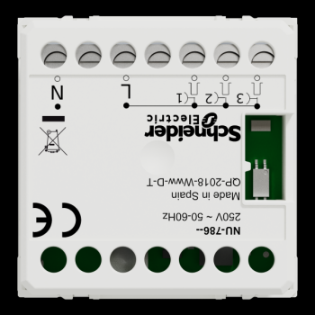 Sonnette lectro 2m Blanc 