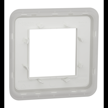  Plaque de finition Blanc 1P 