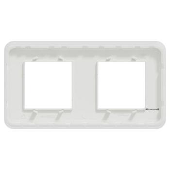  Plaque de finition Blanc 2P 