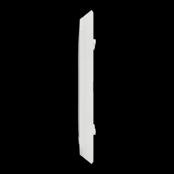  Plaque de finition Blanc 2P 