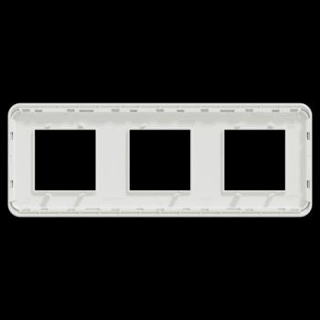  Plaque finition Pro Blc ant 3P 