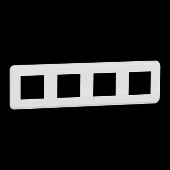  Plaque de finition Blanc 4P 
