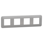  Plaque de finition Alu 4P 