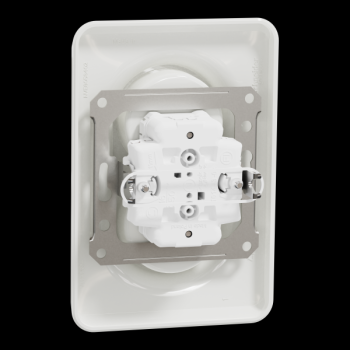  Prise 2x2P+T FR vis Blanc bo1P 
