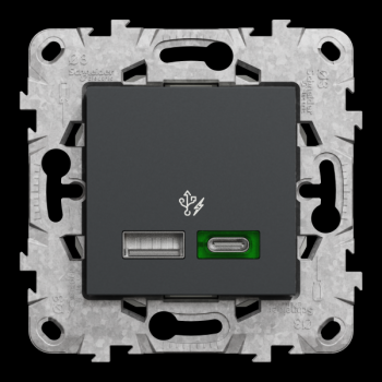 Charg USB A+C 45W 2mod anth 