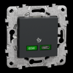  Chargeur USB C 65W Anthracite 