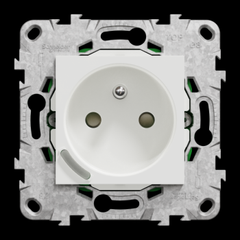 Wiser 2P+T Connecte 16A Blanc 