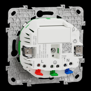  Wiser 2P+T Connecte 16A Blanc 