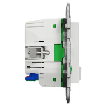  Wiser 2P+T Connect�e 16A Blanc 