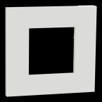  Unica D plaq blanc 1P 