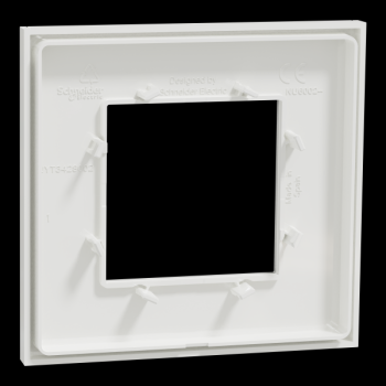  Unica D plaq blanc 1P 