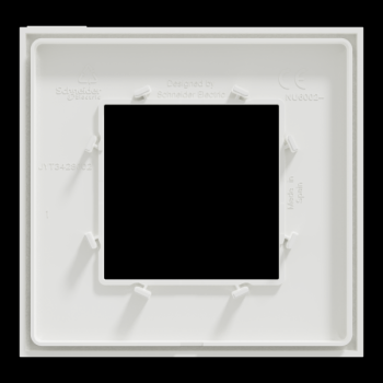  Unica D plaq blanc 1P 