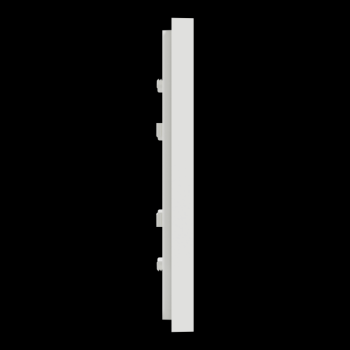  Unica D plaq blanc 1P 