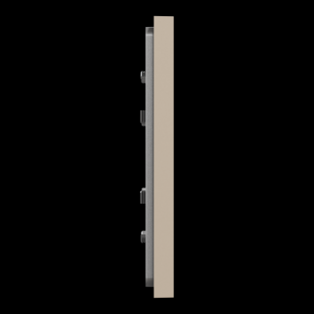  Unica D plaq taupe 1P 