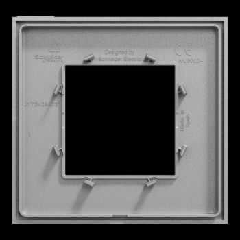  Unica D plaq alu 1P 