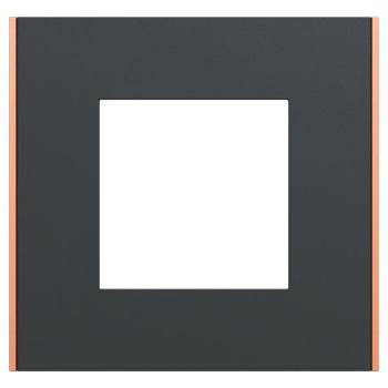  Unica D plaq anth/cuivre 1P 