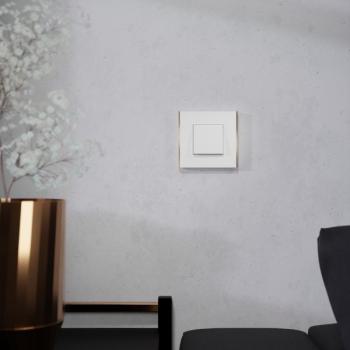  Unica D plaq blanc/cuivre 1P 