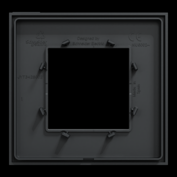 Unica D plaq anth/argent 1P 