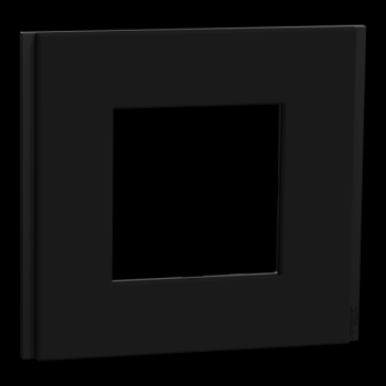 Unica D plaq gomme noire 1P 
