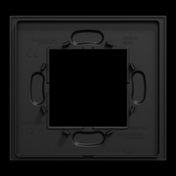 Unica D plaq gomme noire 1P 