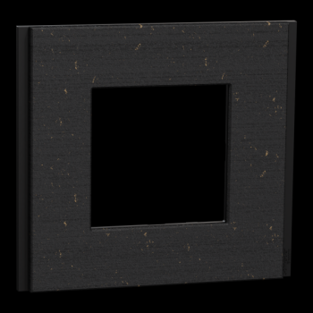  Unica D plaq recycl noir 1P 