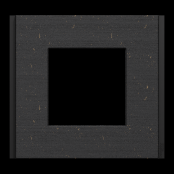  Unica D plaq recycl noir 1P 