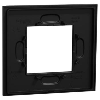  Unica D plaq recycl noir 1P 