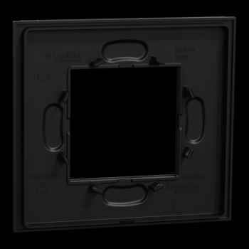  Unica D plaq recycl noir 1P 