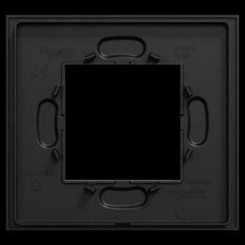  Unica D plaq recycl noir 1P 