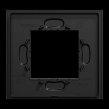  Unica D plaq recycl noir 1P 
