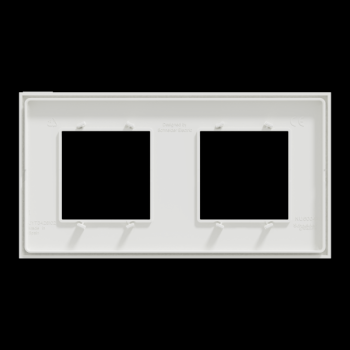  Unica D plaq blanc 2P 