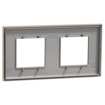  Unica D plaq taupe 2P 