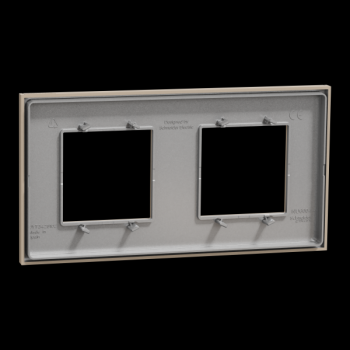  Unica D plaq taupe 2P 