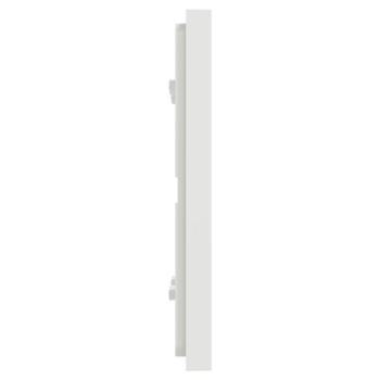  Unica D plaq blanc/argent 2P 