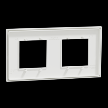  Unica D plaq blanc/cuivre 2P 