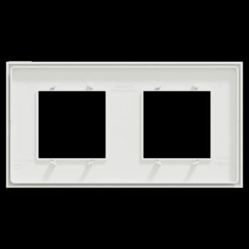  Unica D plaq blanc/cuivre 2P 