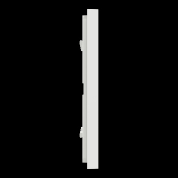  Unica D plaq blanc/cuivre 2P 
