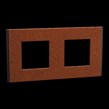  Unica D plaq terracotta 2P 