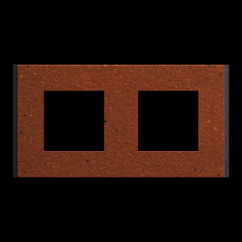  Unica D plaq terracotta 2P 