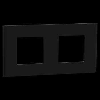  Unica D plaq gomme noire 2P 