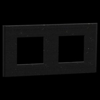  Unica D plaq recycl noir 2P 