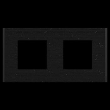  Unica D plaq recycl noir 2P 