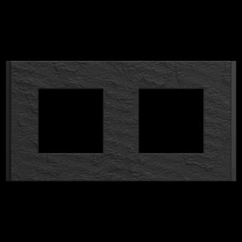  Unica D plaq ardoise 2P 