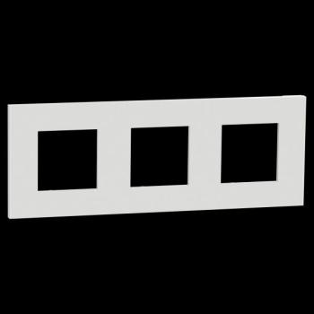  Unica D plaq blanc 3P 